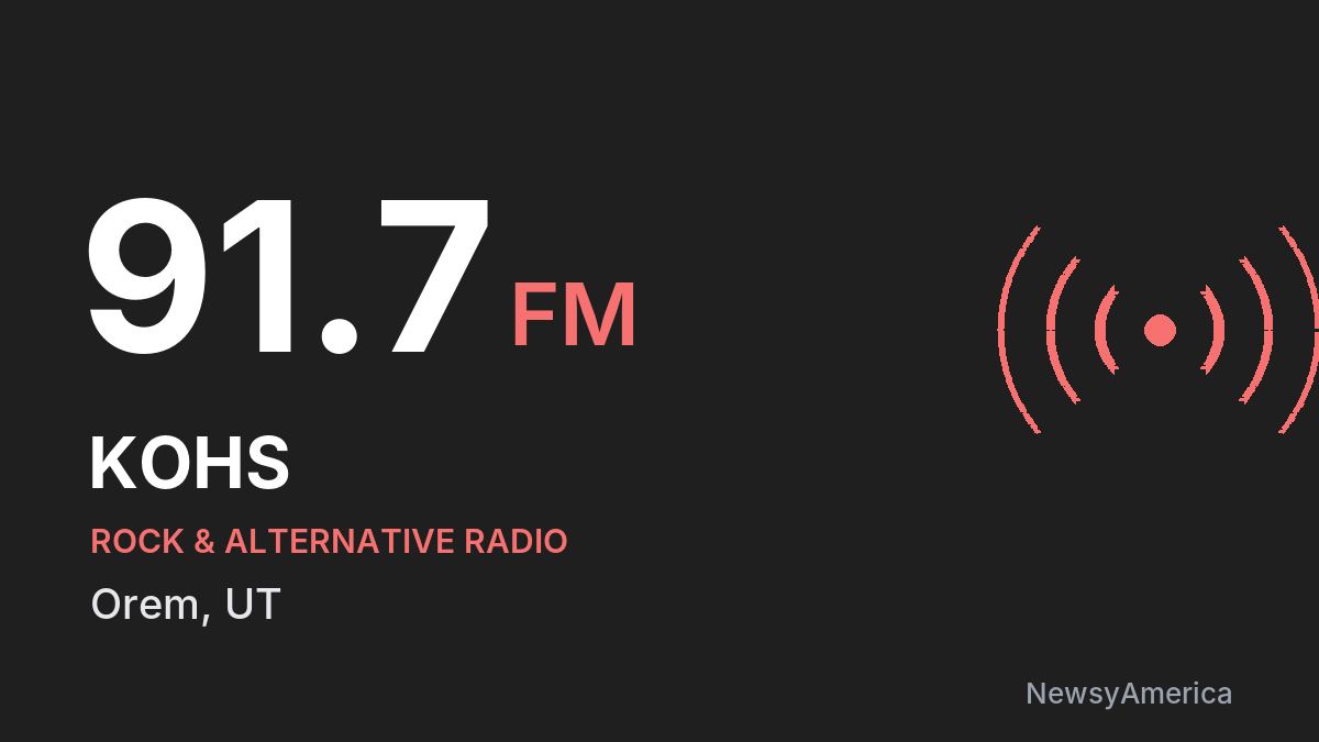 KOHS 91.7 FM – Orem