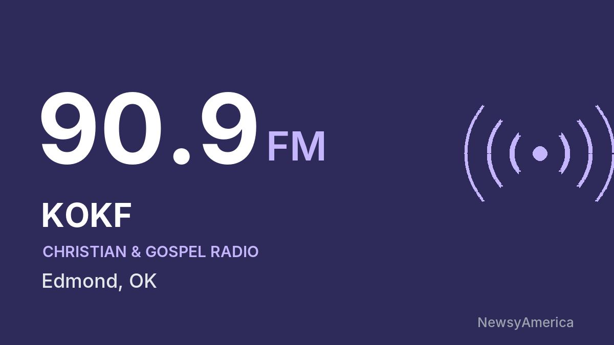 KOKF 90.9 FM – Edmond