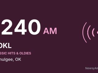 KOKL 1240 AM, Okmulgee, OK