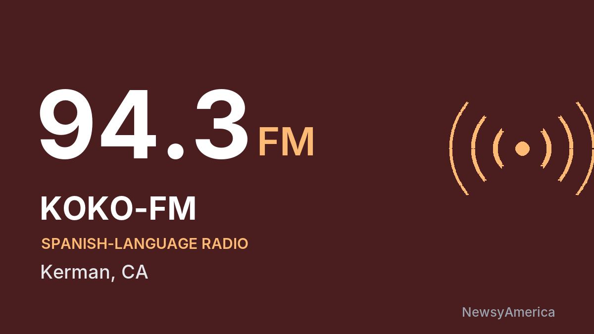 KOKO-FM 94.3 FM – Kerman