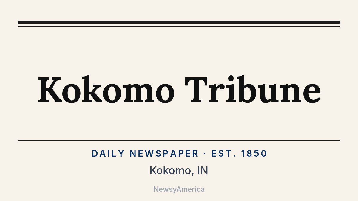 Kokomo Tribune – Indiana