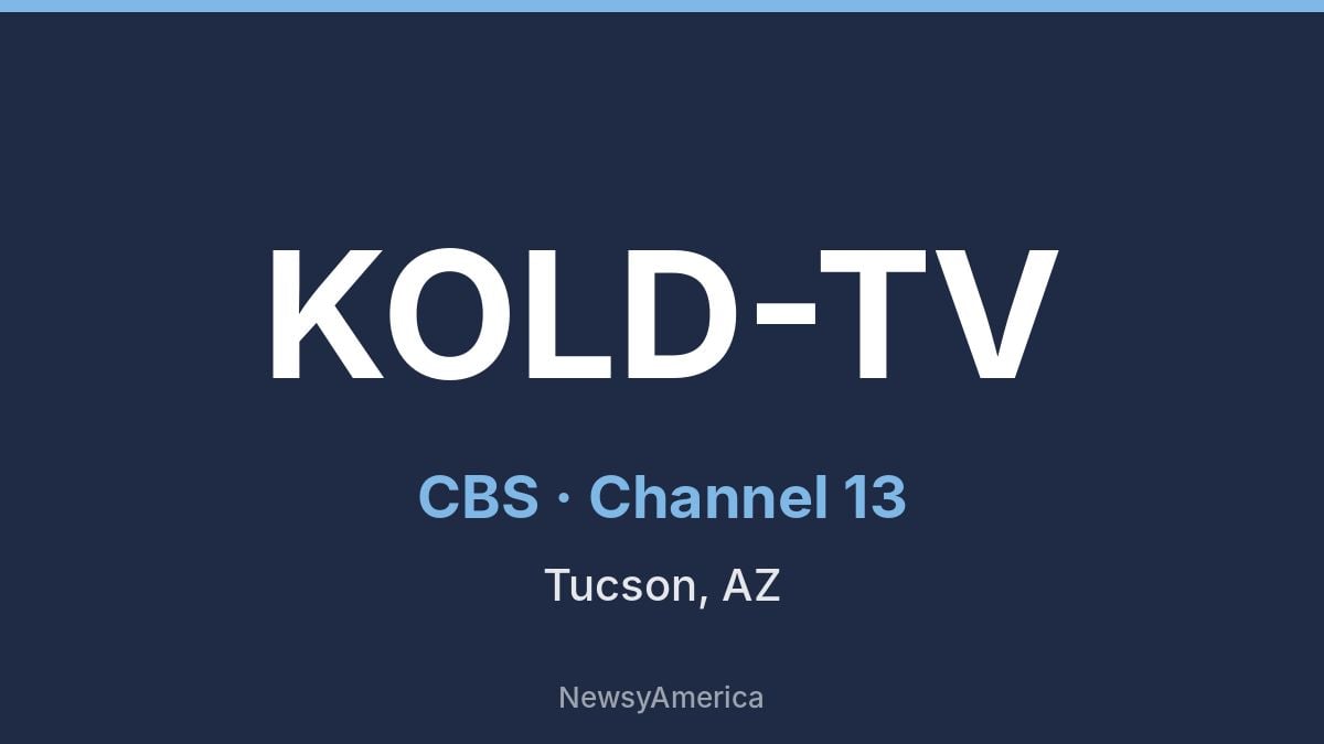 KOLD-TV – CBS 13 Tucson