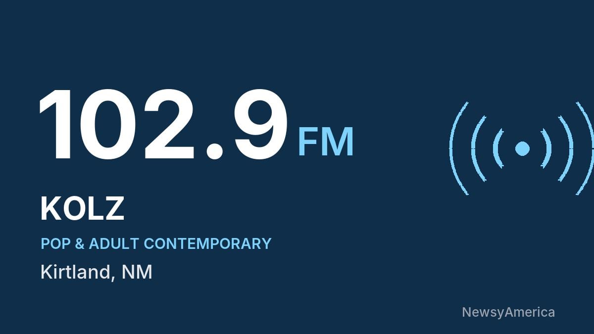 KOLZ 102.9 FM – Kirtland