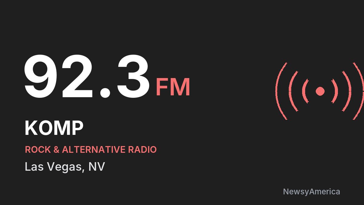 KOMP 92.3 FM – Las Vegas