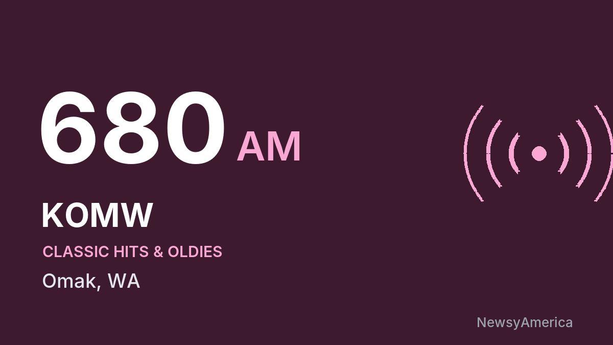 KOMW 680 AM – Omak