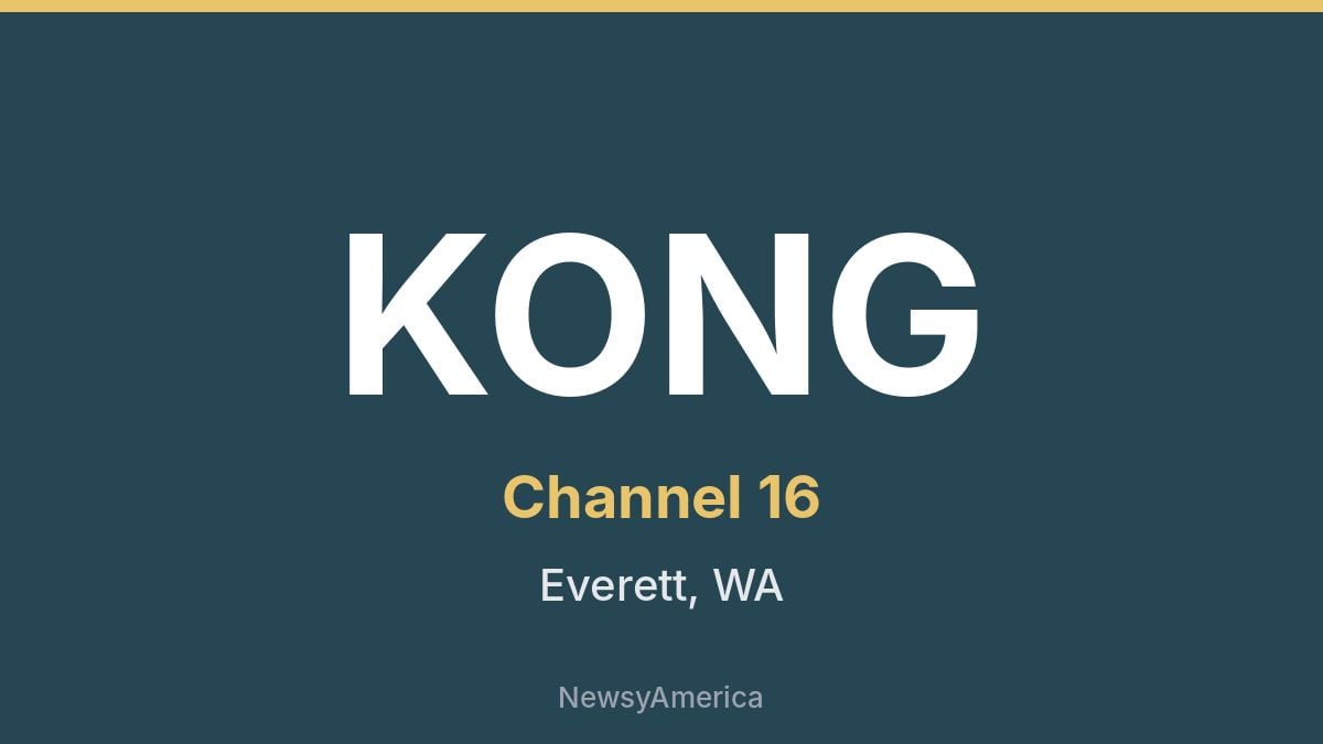 KONG – Channel 16 Seattle