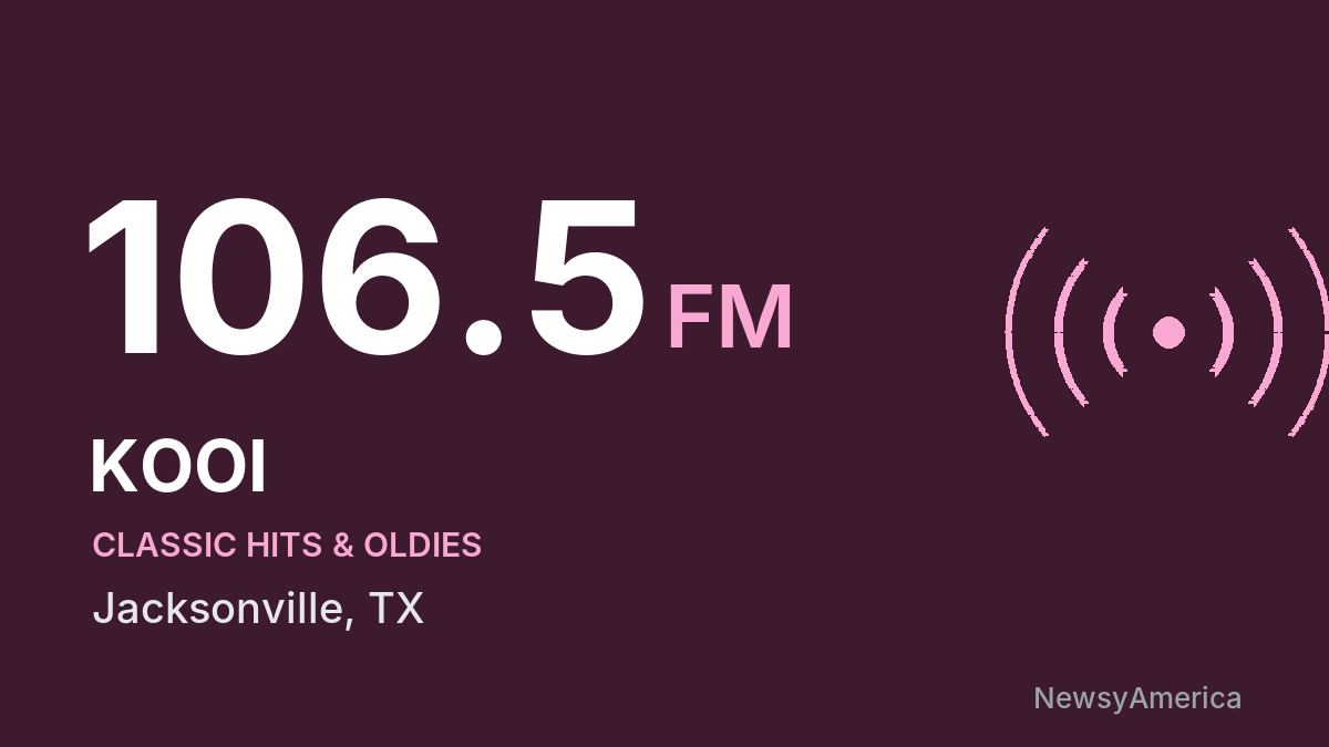 KOOI 106.5 FM – Jacksonville