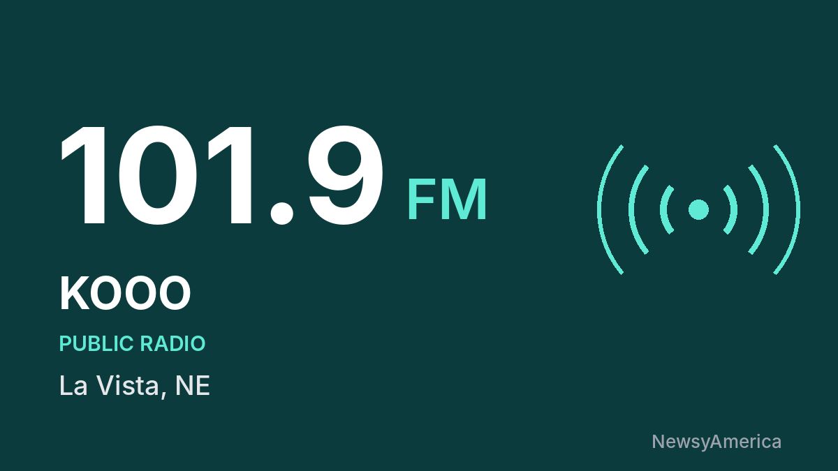 KOOO 101.9 FM – La Vista