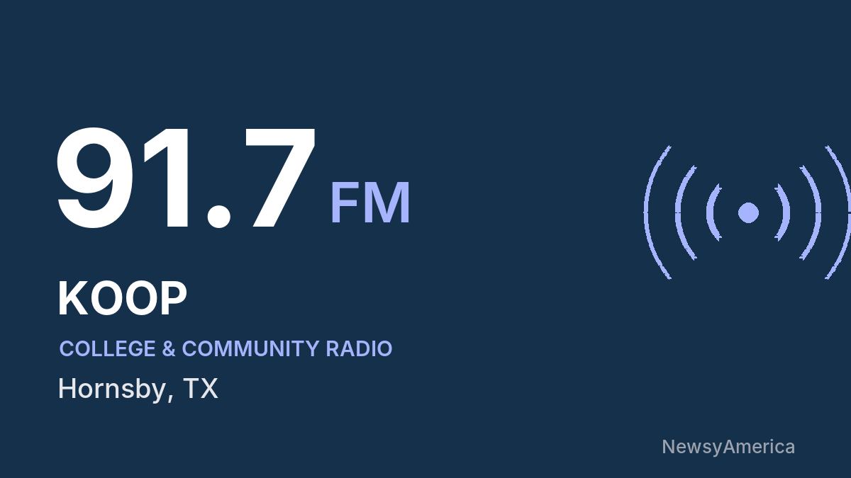 KOOP 91.7 FM – Hornsby