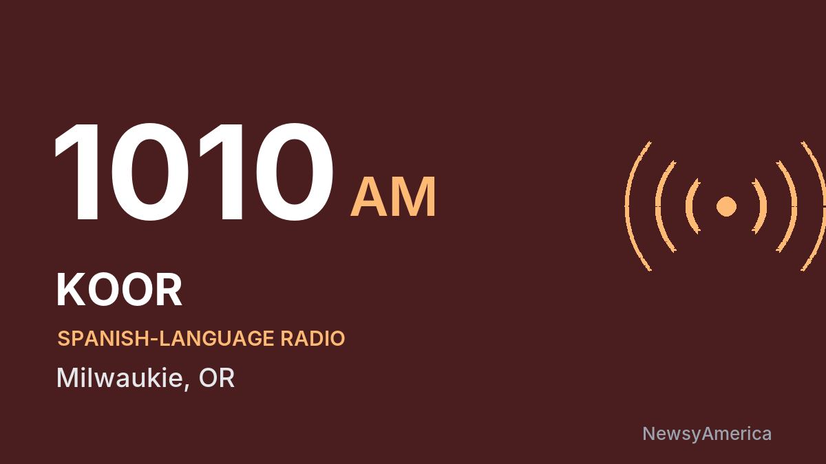 KOOR 1010 AM – Milwaukie