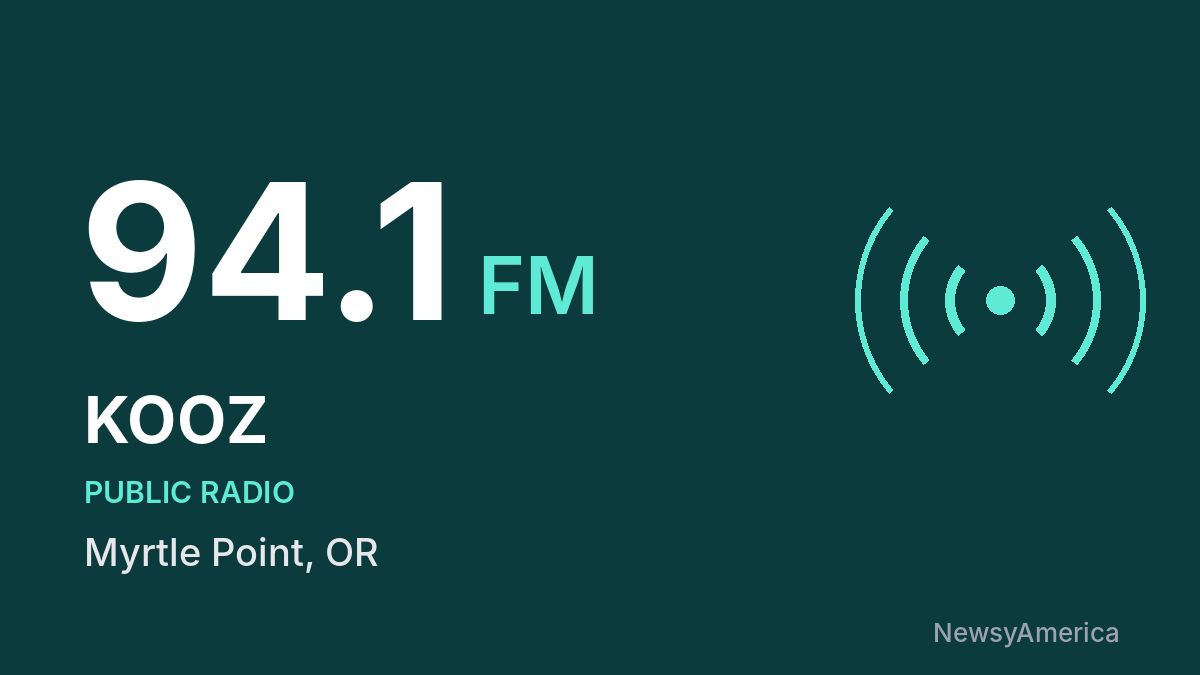KOOZ 94.1 FM – Myrtle Point