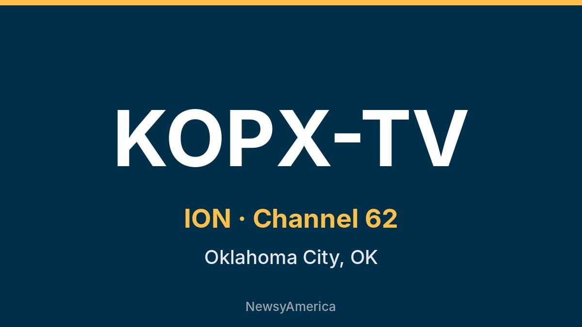 KOPX-TV – ION 62 Oklahoma City