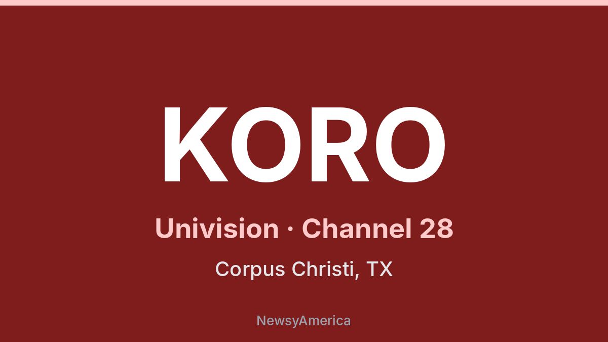 KORO – Univision 28 Corpus Christi
