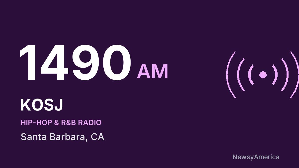 KOSJ 1490 AM – Santa Barbara