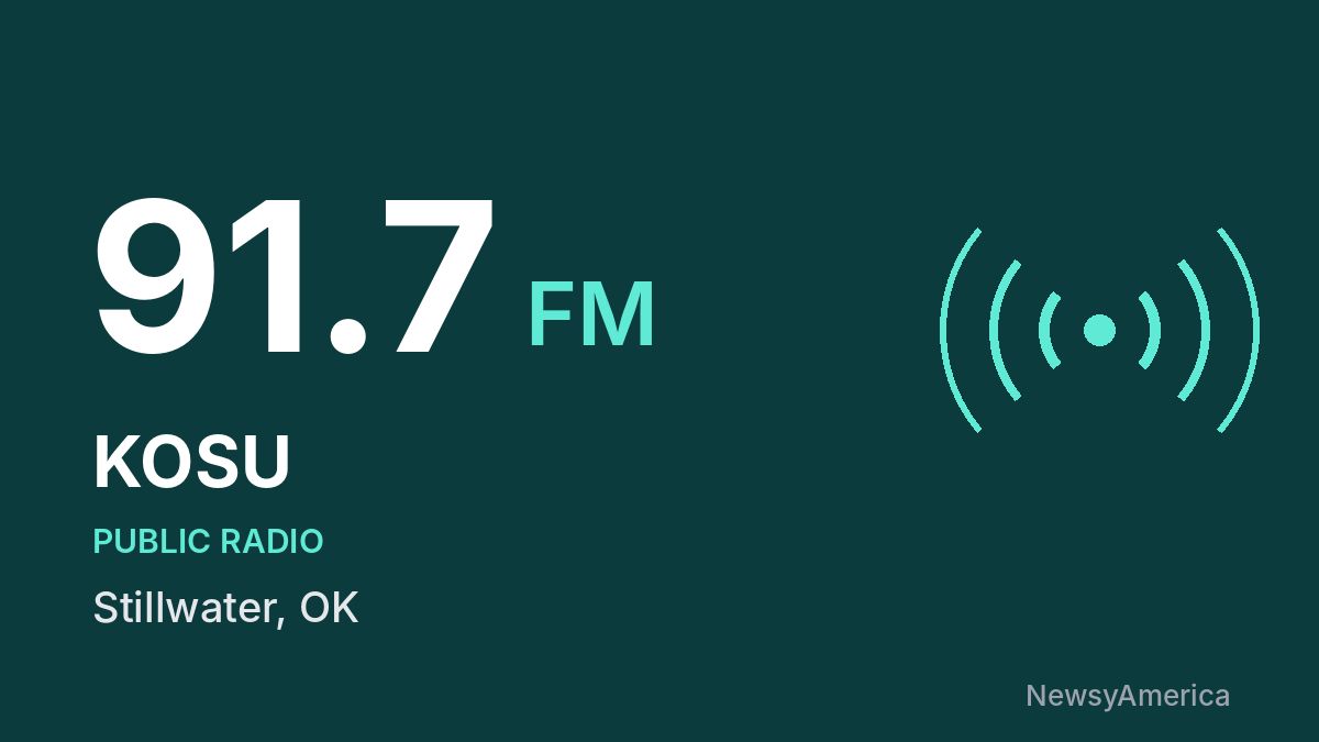 KOSU 91.7 FM – Stillwater