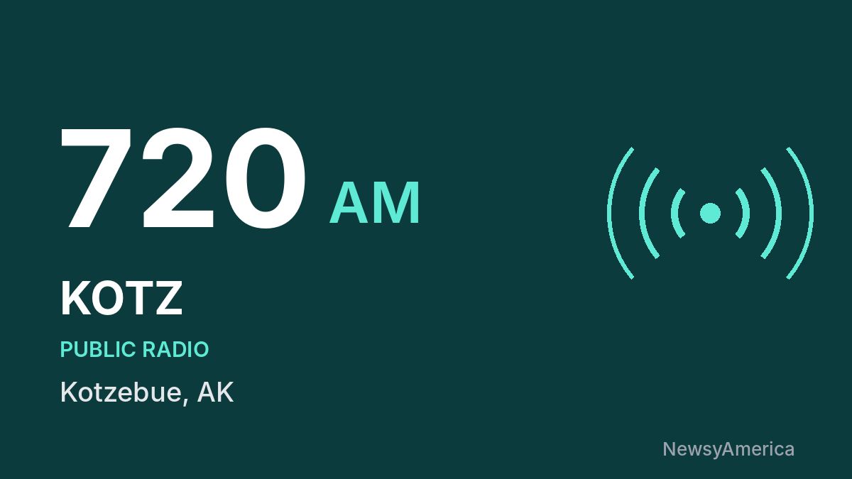 KOTZ 720 AM – Kotzebue
