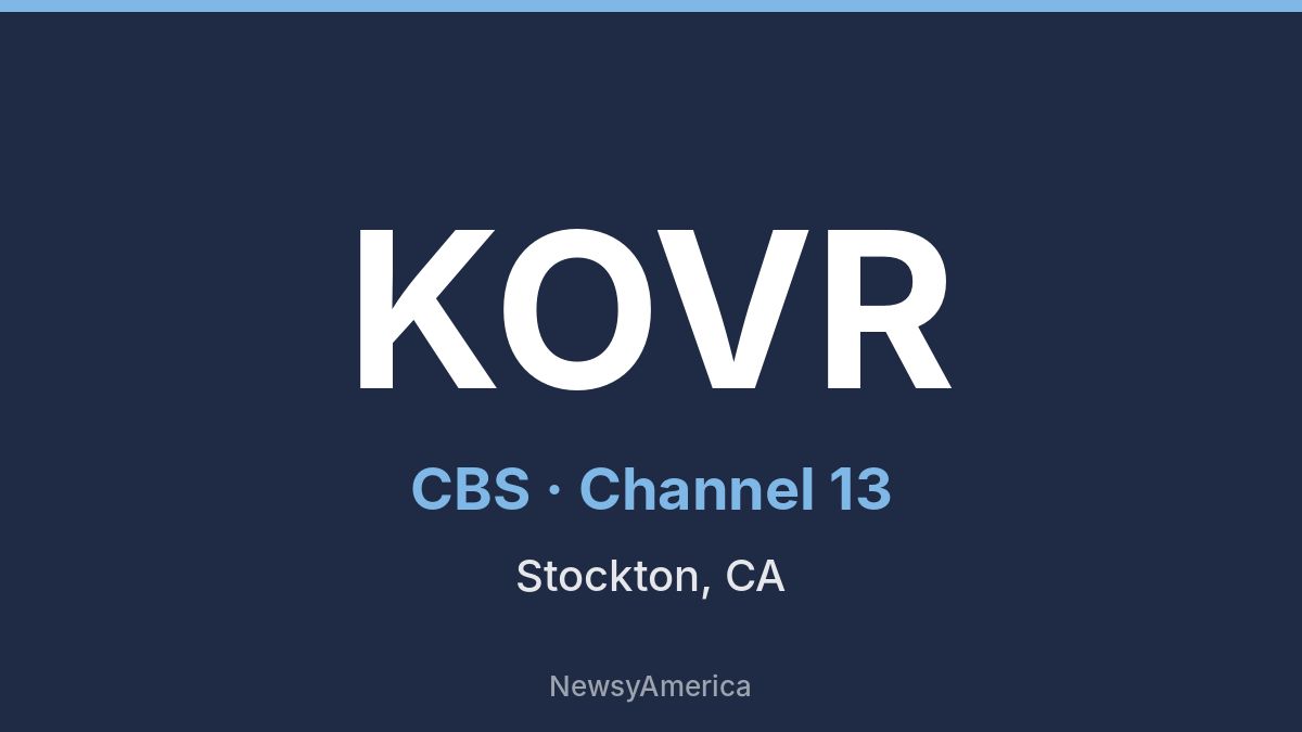 KOVR – CBS 13 Sacramento