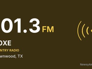 KOXE 101.3 FM, Brownwood, TX