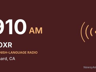 KOXR 910 AM, Oxnard, CA