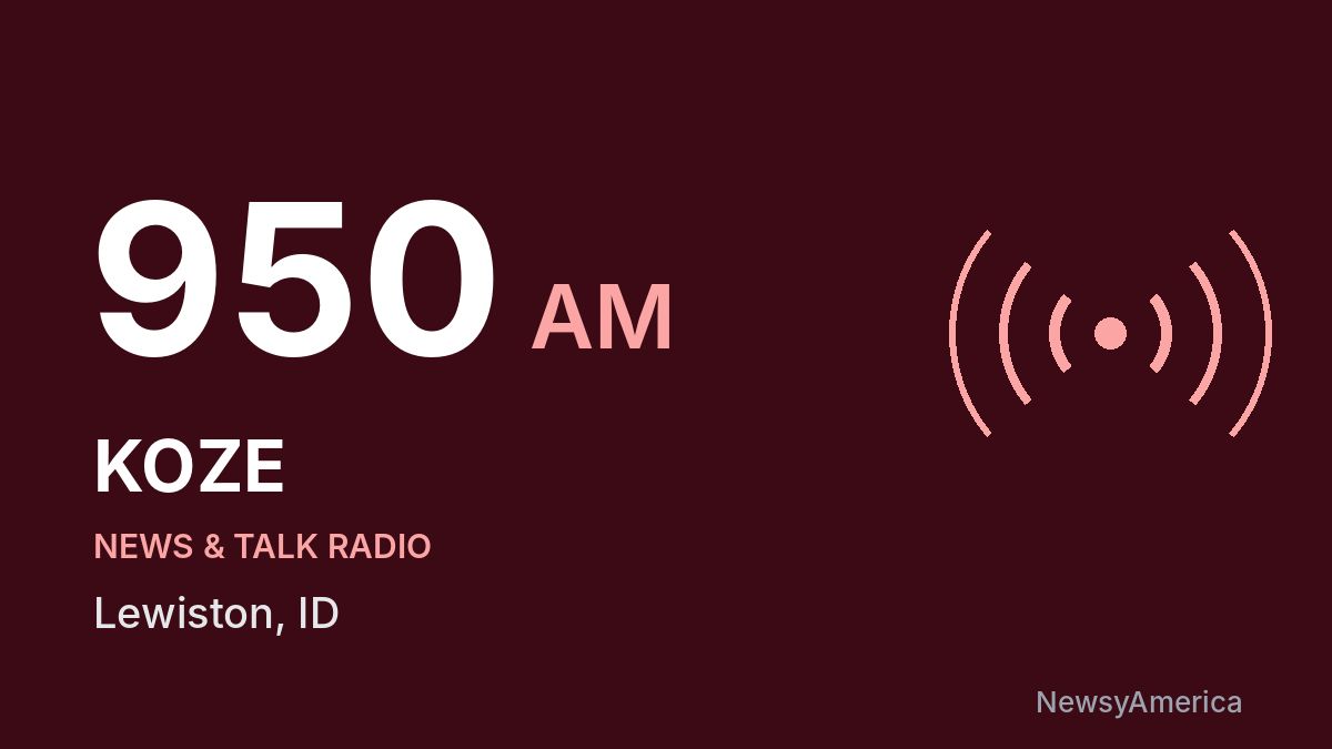 KOZE 950 AM – Lewiston