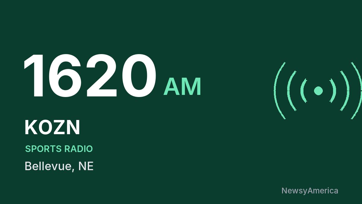 KOZN 1620 AM – Bellevue