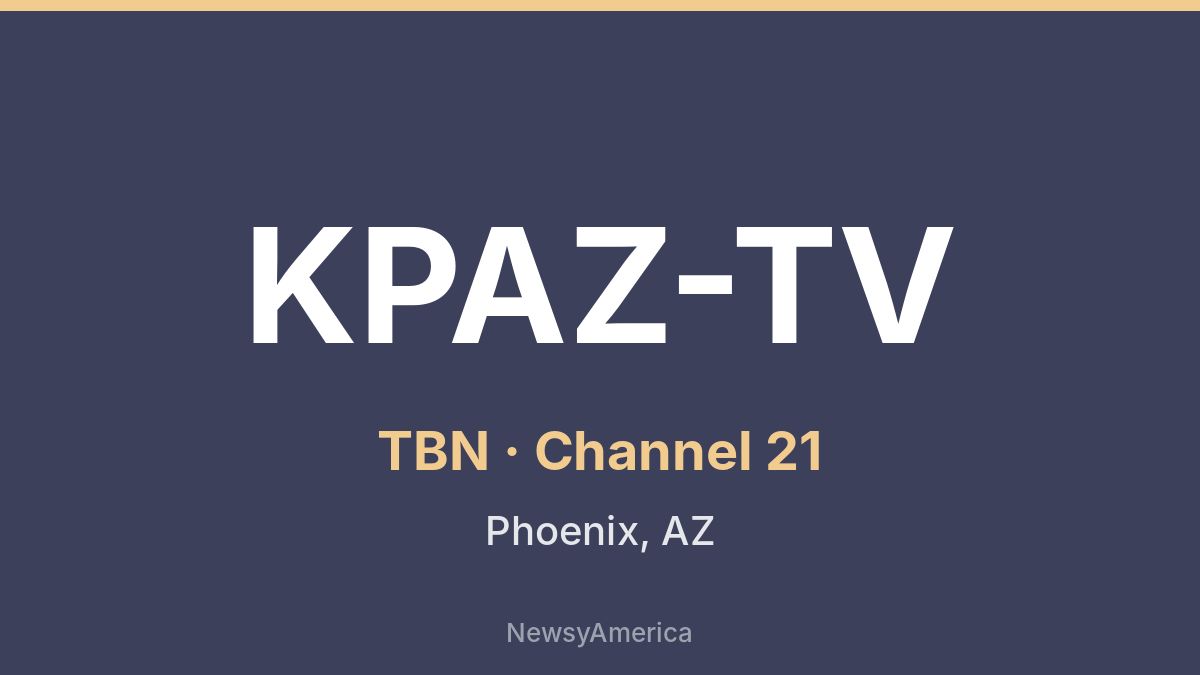 KPAZ-TV – TBN 21 Phoenix