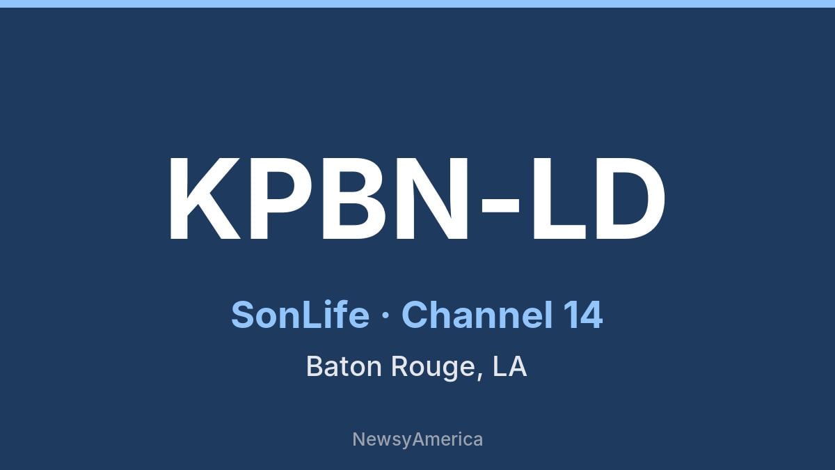 KPBN-LD – SonLife 14 Baton Rouge