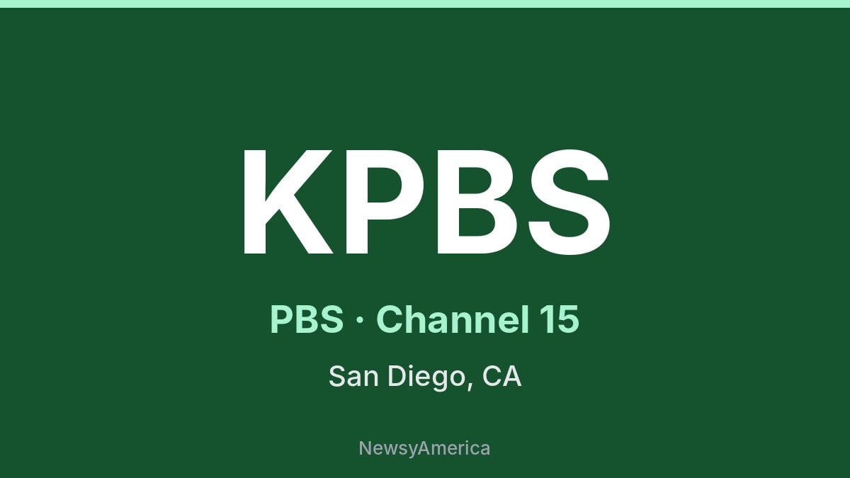 KPBS – PBS 15 San Diego