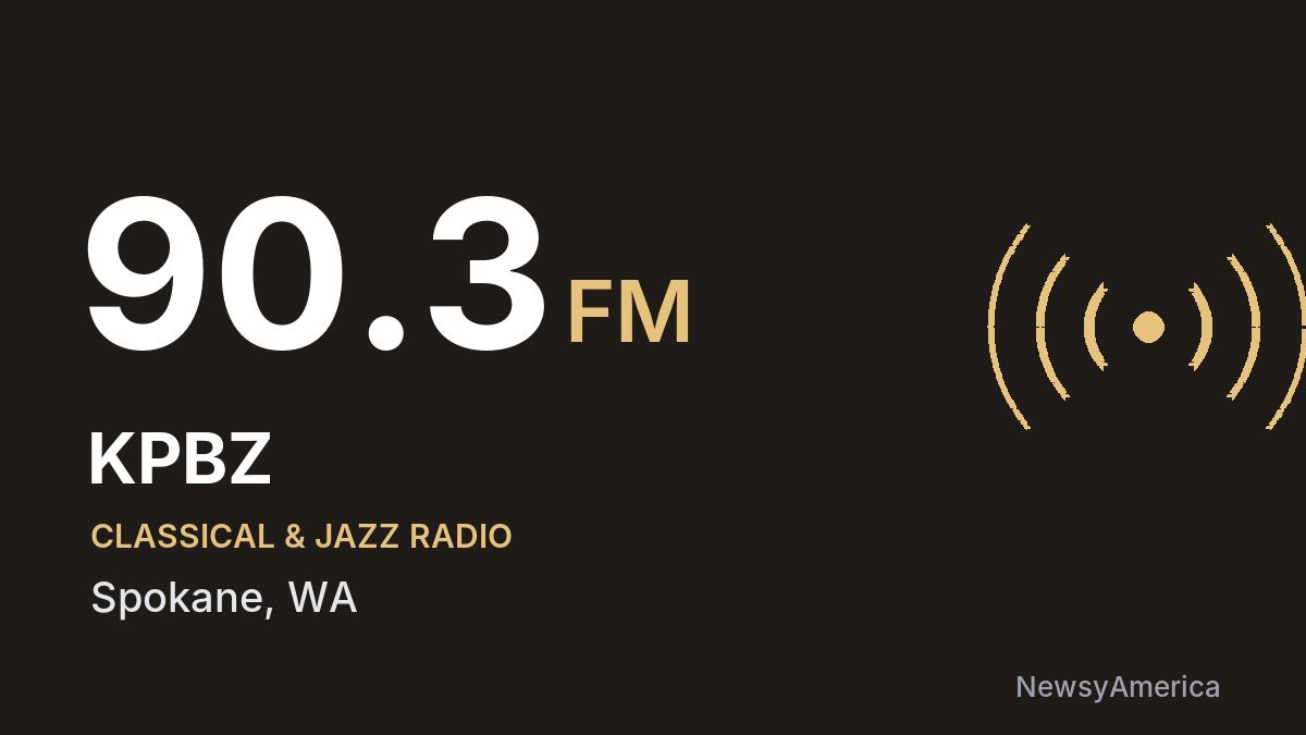 KPBZ 90.3 FM – Spokane