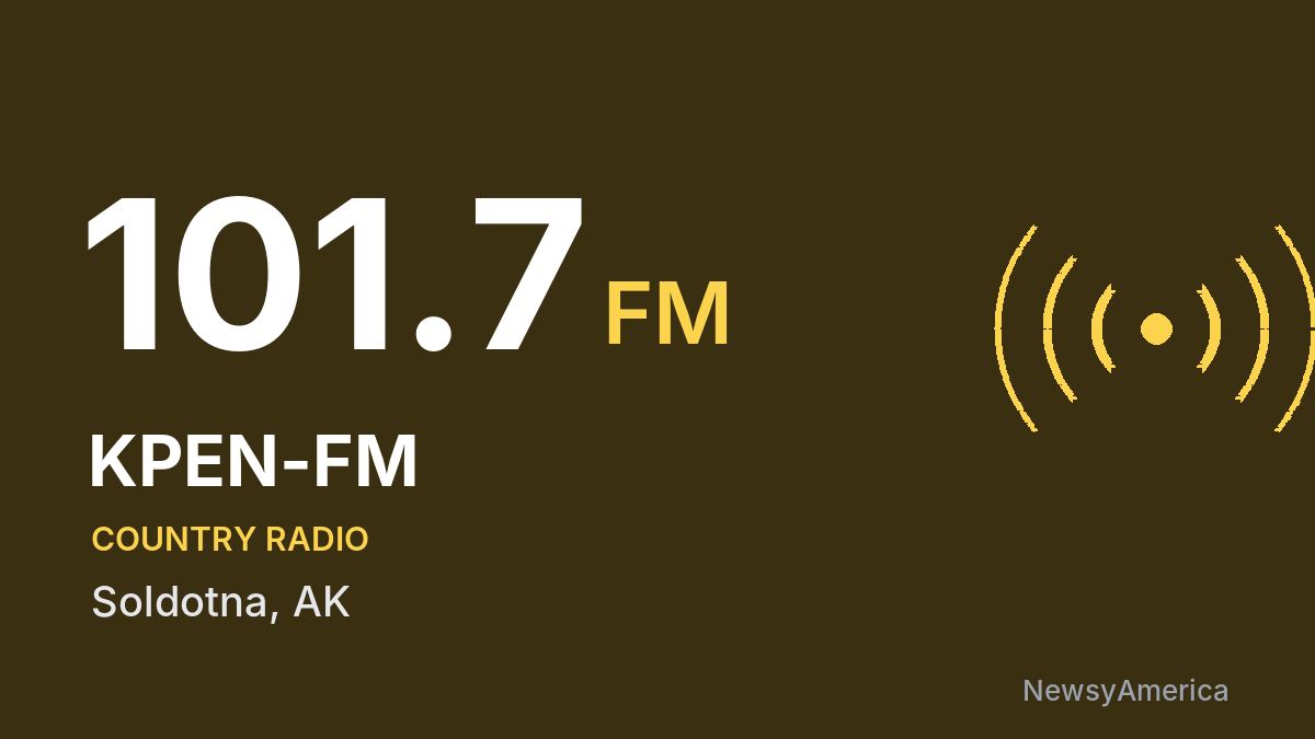 KPEN-FM 101.7 FM – Soldotna