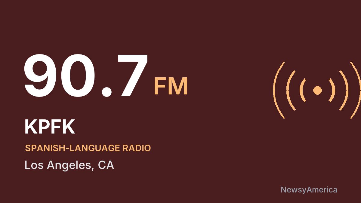 KPFK 90.7 FM – Los Angeles