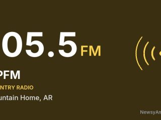 KPFM 105.5 FM, Mountain Home, AR