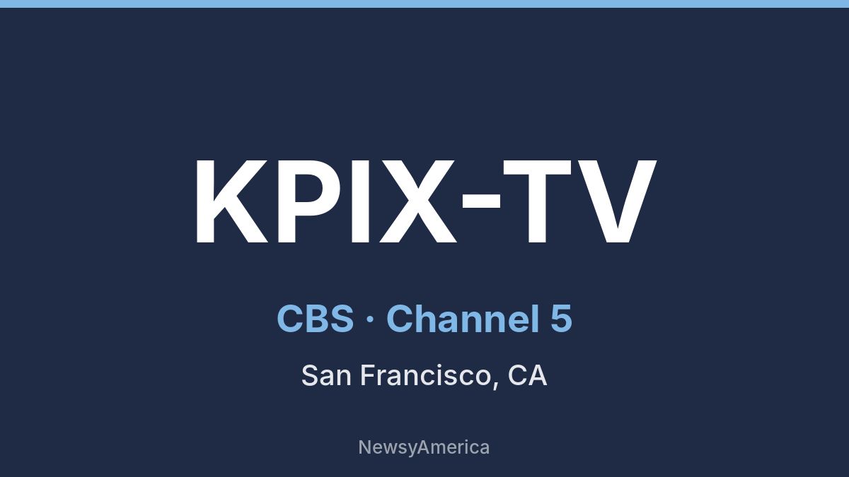 KPIX-TV – CBS 5 San Francisco