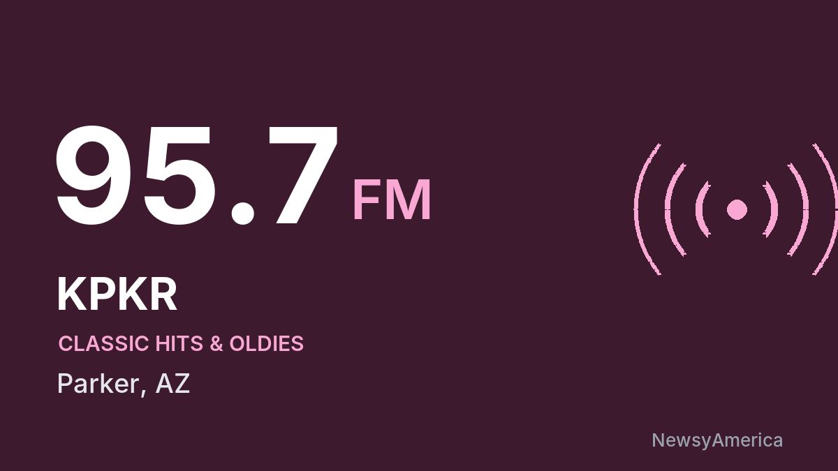 KPKR 95.7 FM – Parker