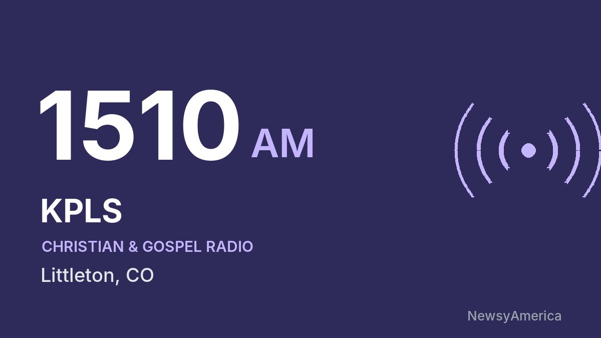 KPLS 1510 AM – Littleton