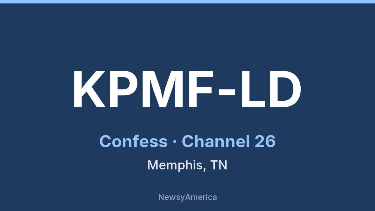 KPMF-LD – Confess 26 Memphis
