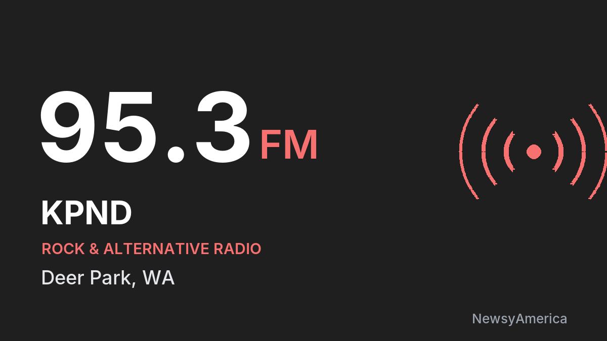 KPND 95.3 FM – Deer Park