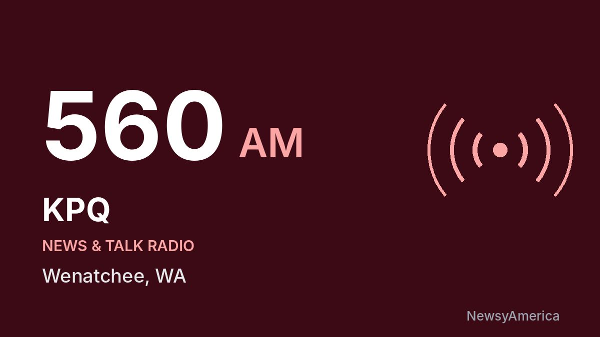 KPQ 560 AM – Wenatchee
