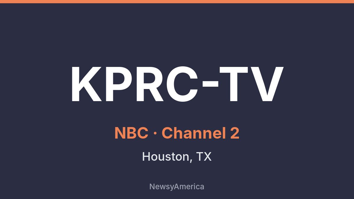 KPRC-TV – NBC 2 Houston