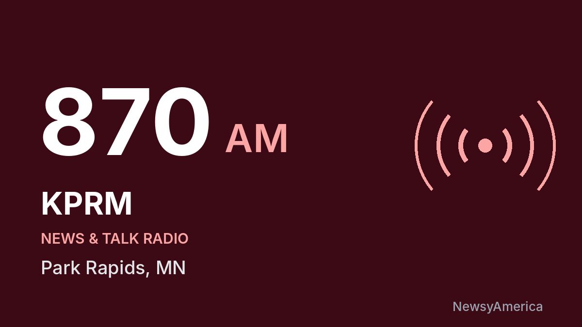 KPRM 870 AM – Park Rapids