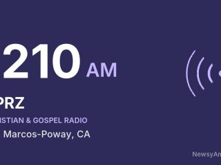 KPRZ 1210 AM, San Marcos-Poway, CA