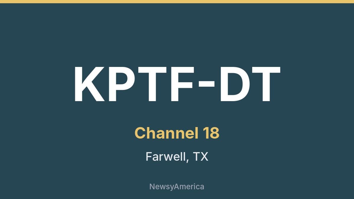 KPTF-DT – Channel 18 Lubbock