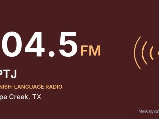 KPTJ 104.5 FM, Grape Creek, TX