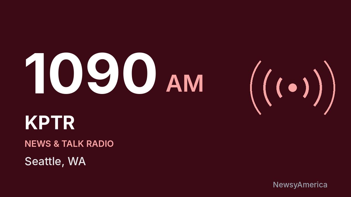 KPTR 1090 AM – Seattle