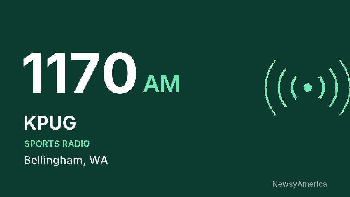 KPUG 1170 AM – Bellingham