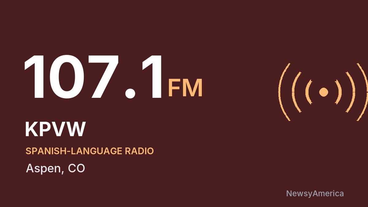 KPVW 107.1 FM – Aspen
