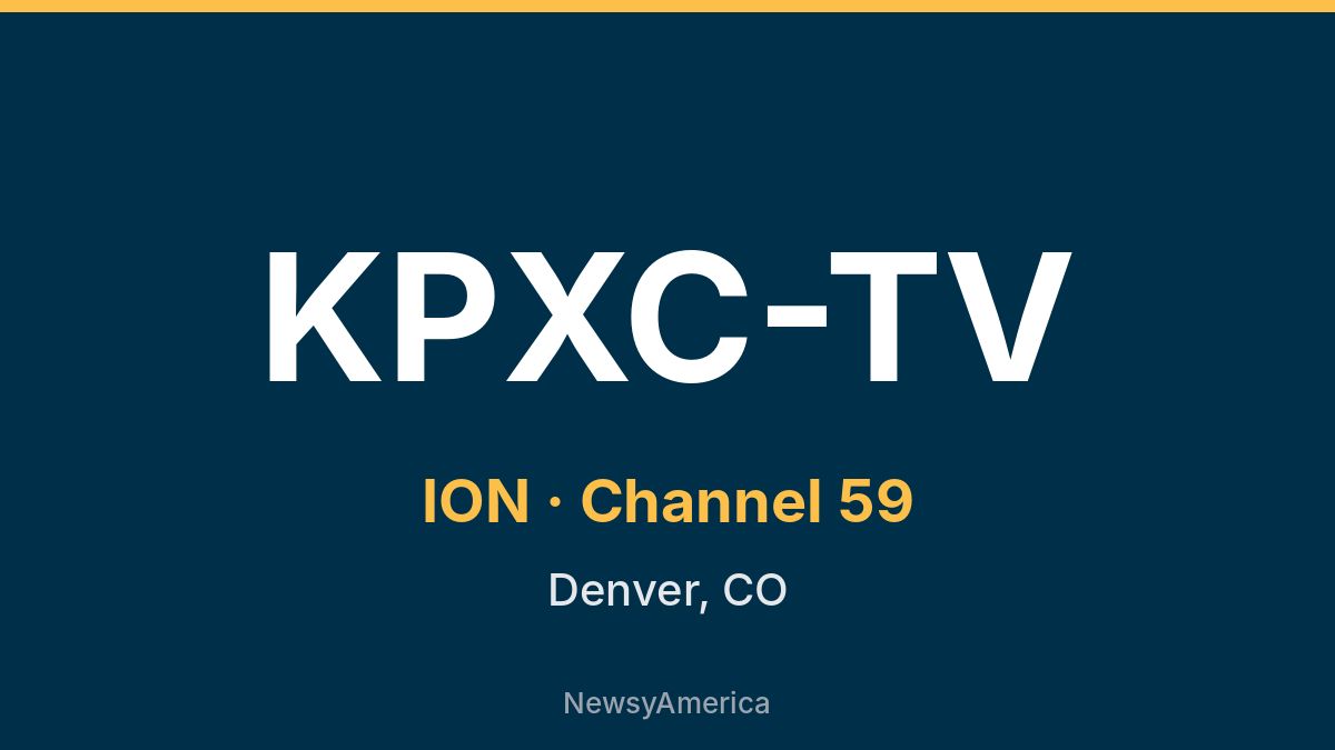 KPXC-TV – ION 59 Denver