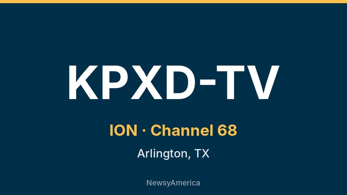 KPXD-TV – ION 68 Dallas