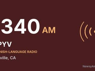 KPYV 1340 AM, Oroville, CA