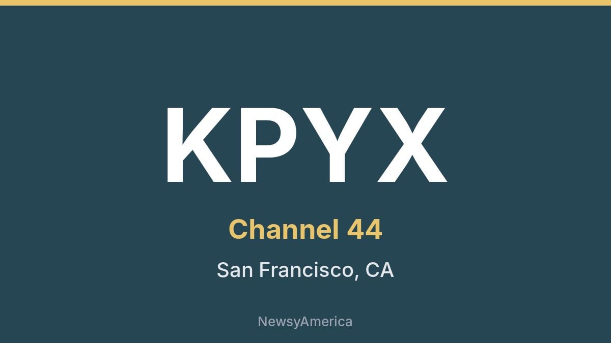 KPYX – Channel 44 San Francisco